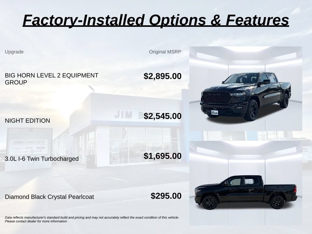 Used 2026 RAM 1500 Big Horn AWD/4WD image 3