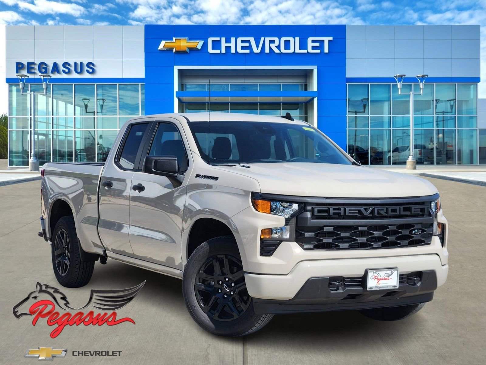 New 2026 Chevrolet Silverado 1500 Custom w/ LPO, Dark Essentials Package