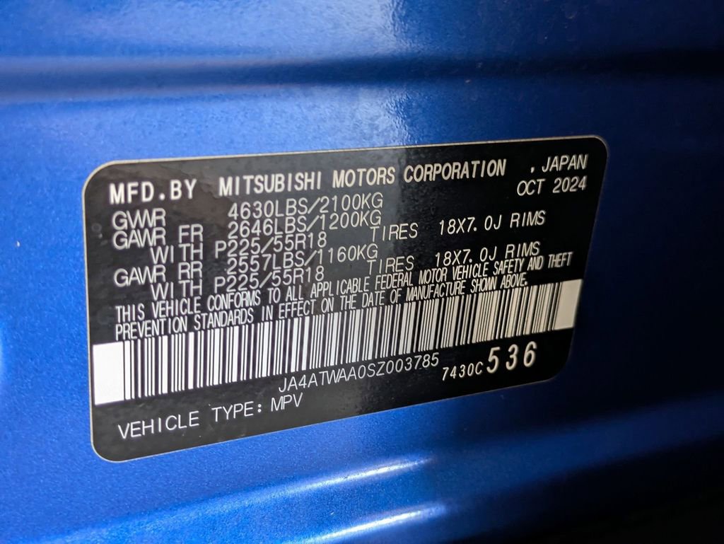 Used 2025 Mitsubishi Eclipse Cross SE AWD/4WD image 32