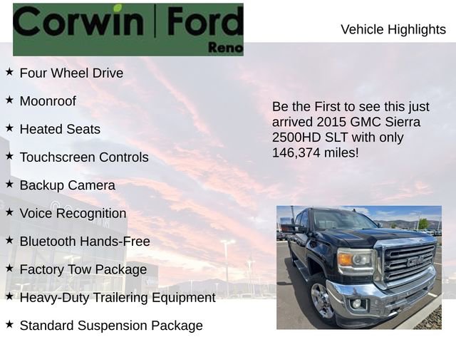 Used 2015 GMC Sierra 2500 SLT image 4