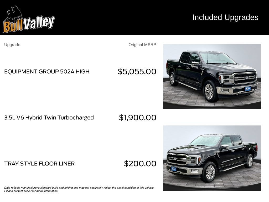 Certified 2024 Ford F150 Lariat w/ Equipment Group 502A High AWD/4WD image 11