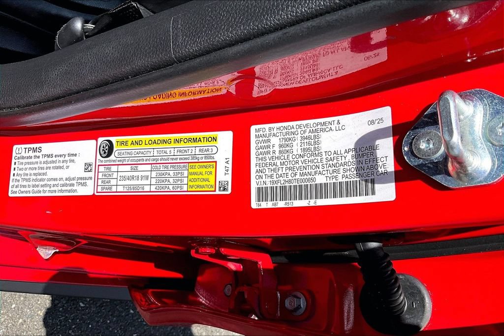 Certified 2026 Honda Civic Sport image 14