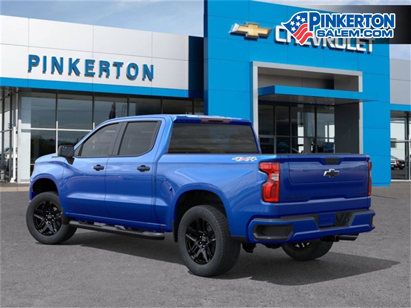 New 2026 Chevrolet Silverado 1500 Custom w/ Turbomax Blackout Package image 4