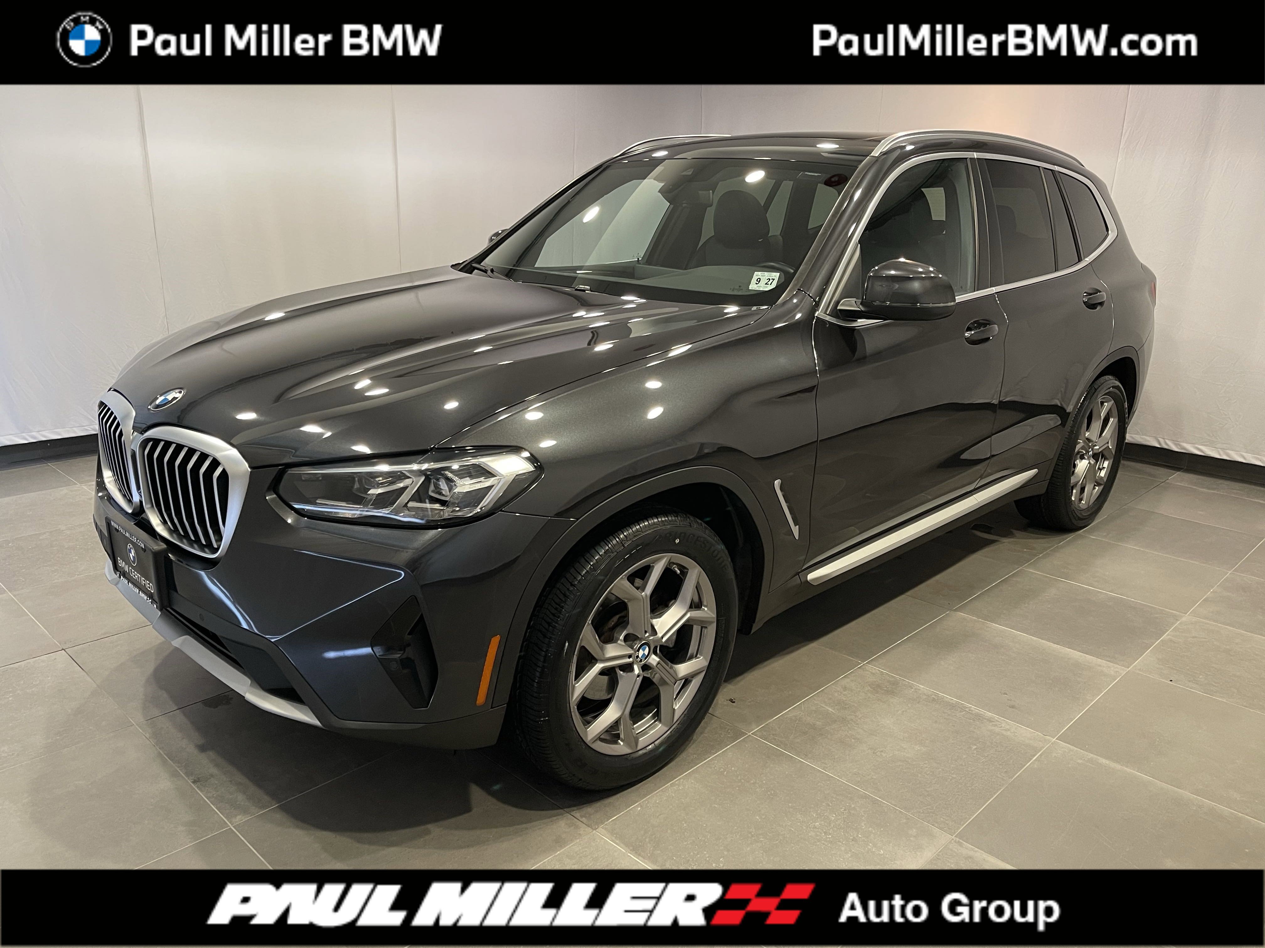 Certified 2022 BMW X3 xDrive30i w/ Convenience Package w/ZPA