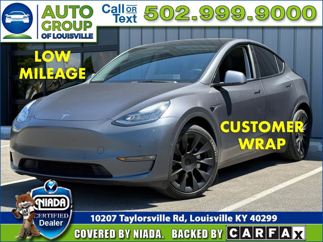 Used 2021 Tesla Model Y Long Range AWD/4WD image 1