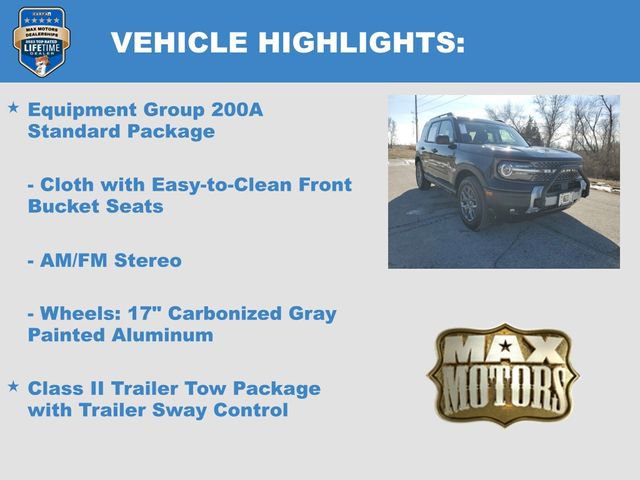 New 2026 Ford Bronco Sport Big Bend w/ Convenience Package AWD/4WD image 6