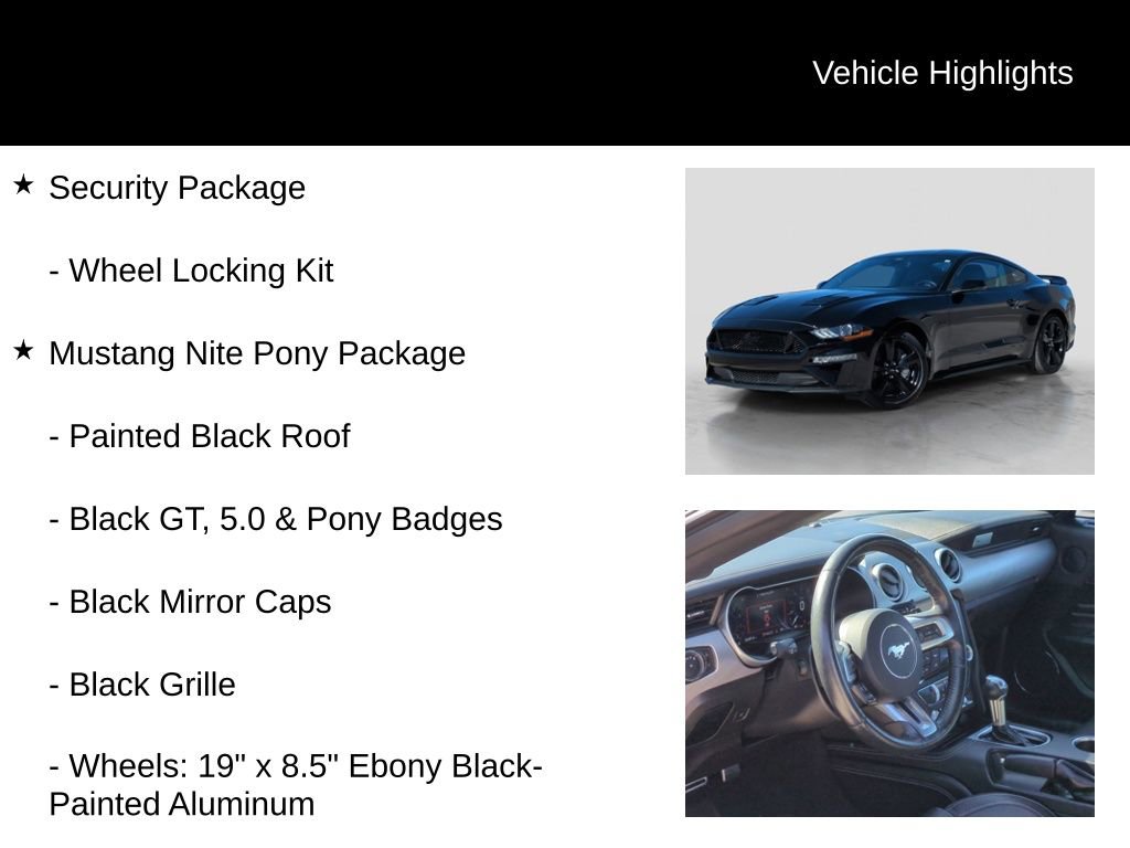 Certified 2023 Ford Mustang GT Premium w/ Equipment Group 401A image 11