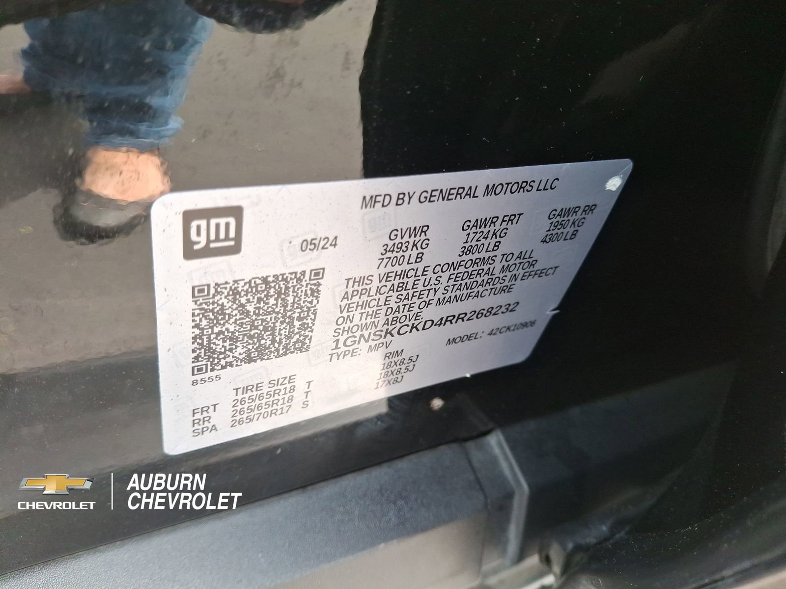 Certified 2024 Chevrolet Suburban LT AWD/4WD image 31