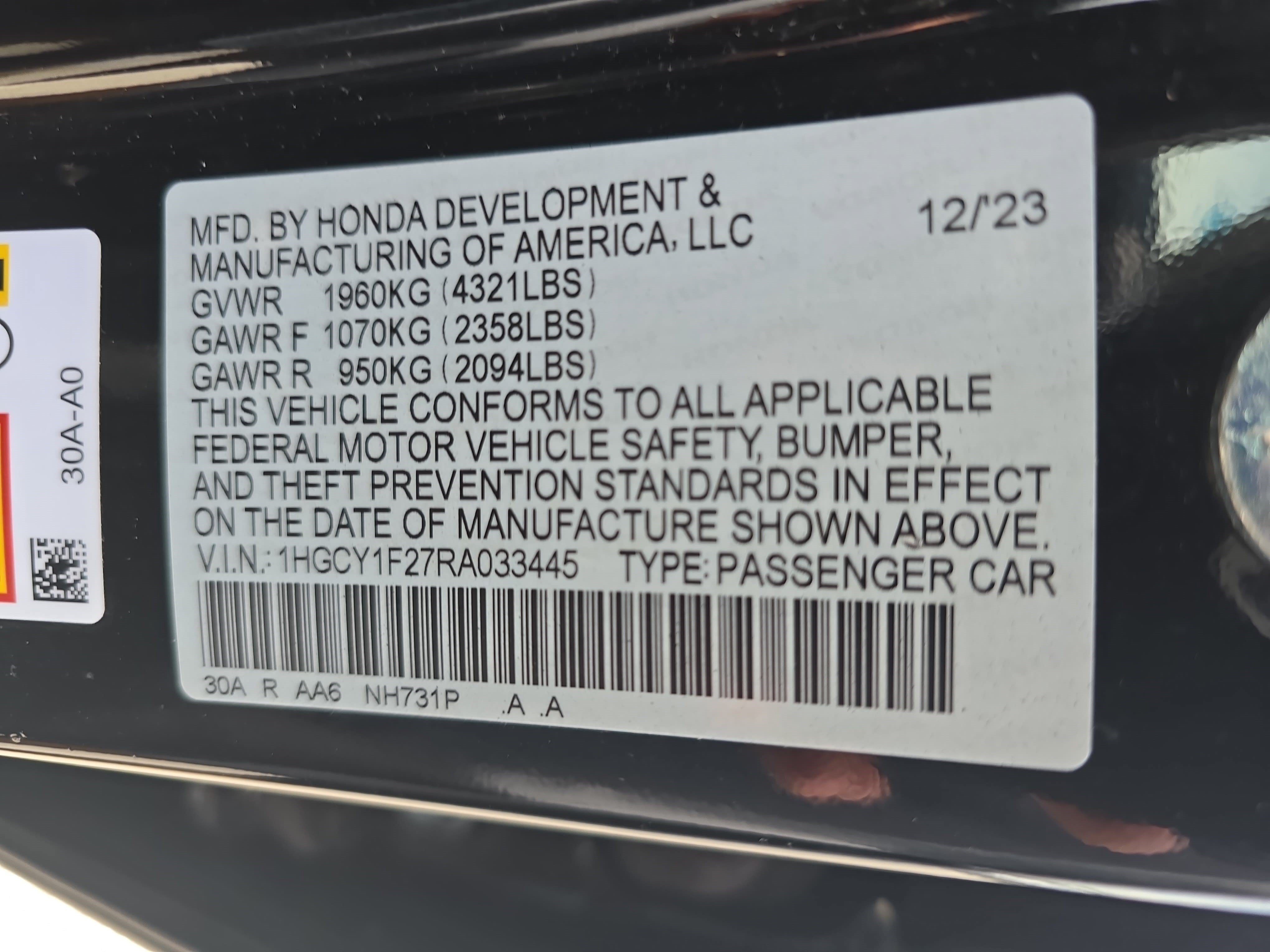 Used 2024 Honda Accord LX image 33