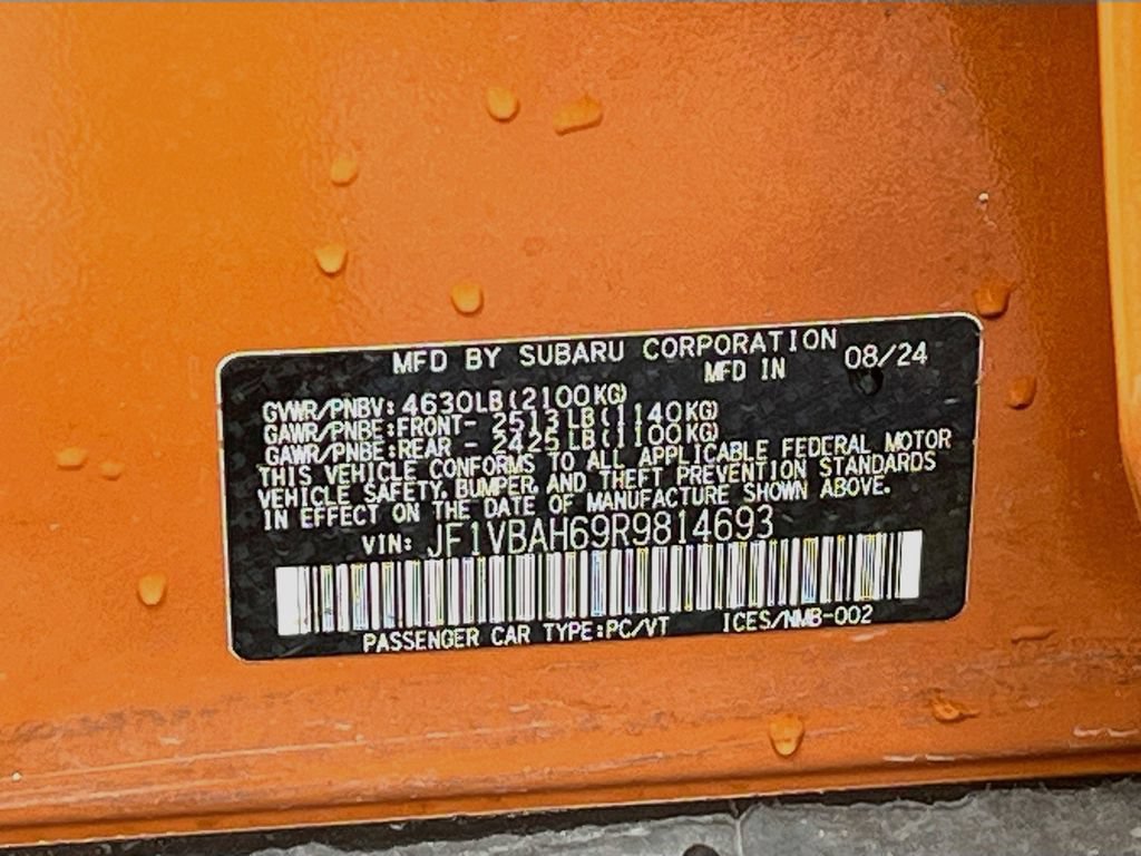 Used 2024 Subaru WRX Premium w/ Popular Package #1A AWD/4WD image 30