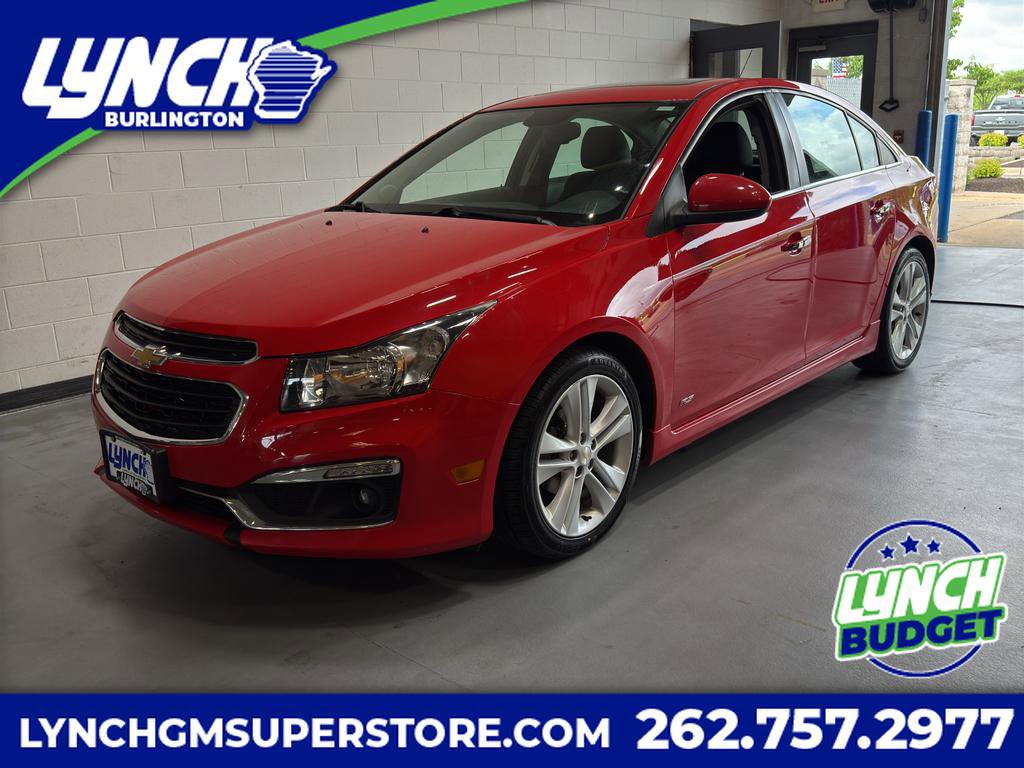 Used 2015 Chevrolet Cruze LTZ w/ Sun, Sound and Sport Package