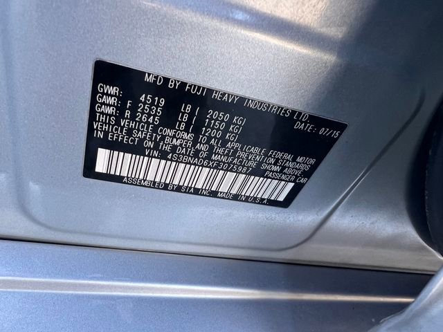 Used 2015 Subaru Legacy 2.5i Premium w/ Moonroof Package image 35