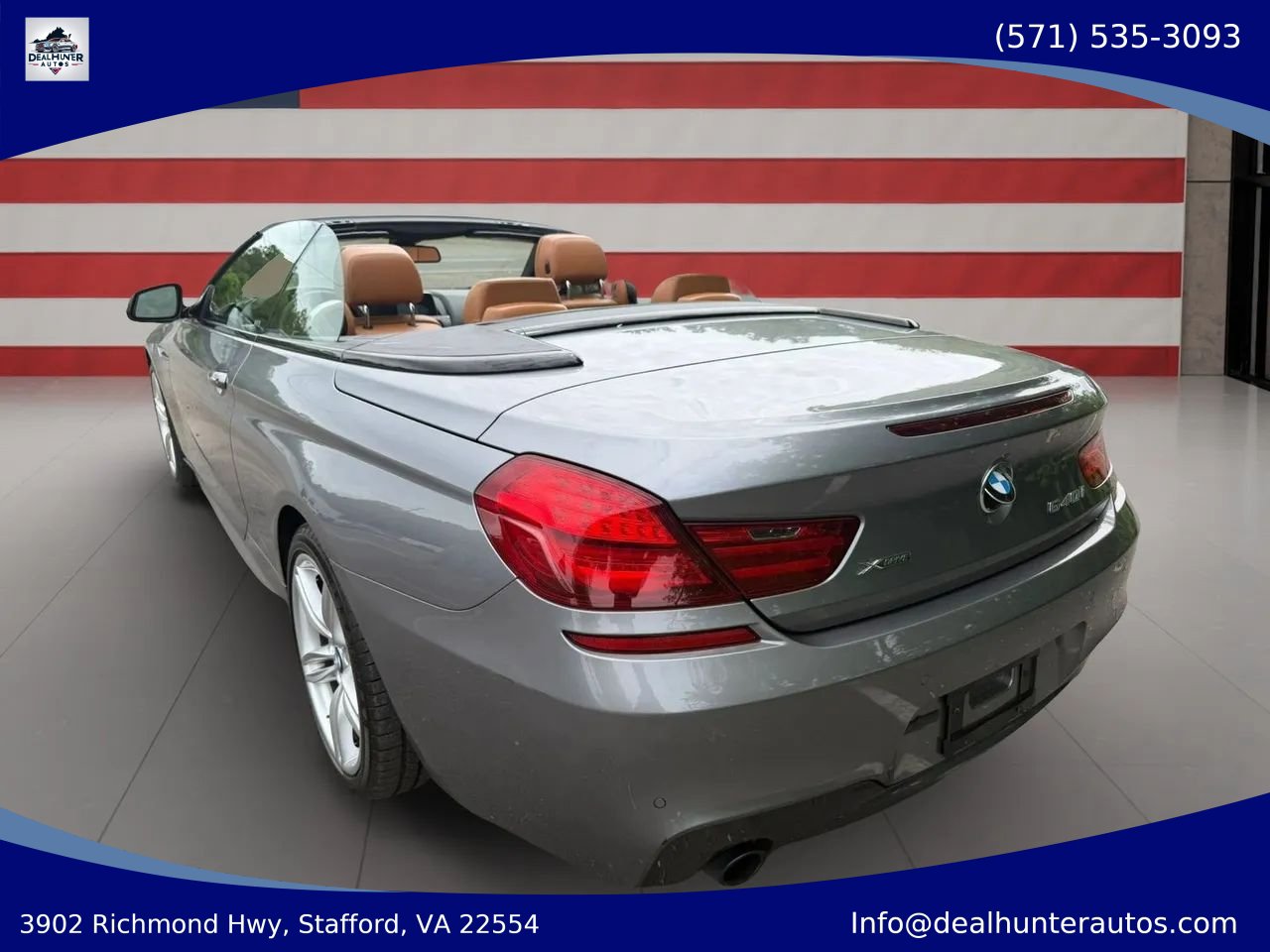 Used 2017 BMW 640i xDrive Convertible AWD/4WD image 11