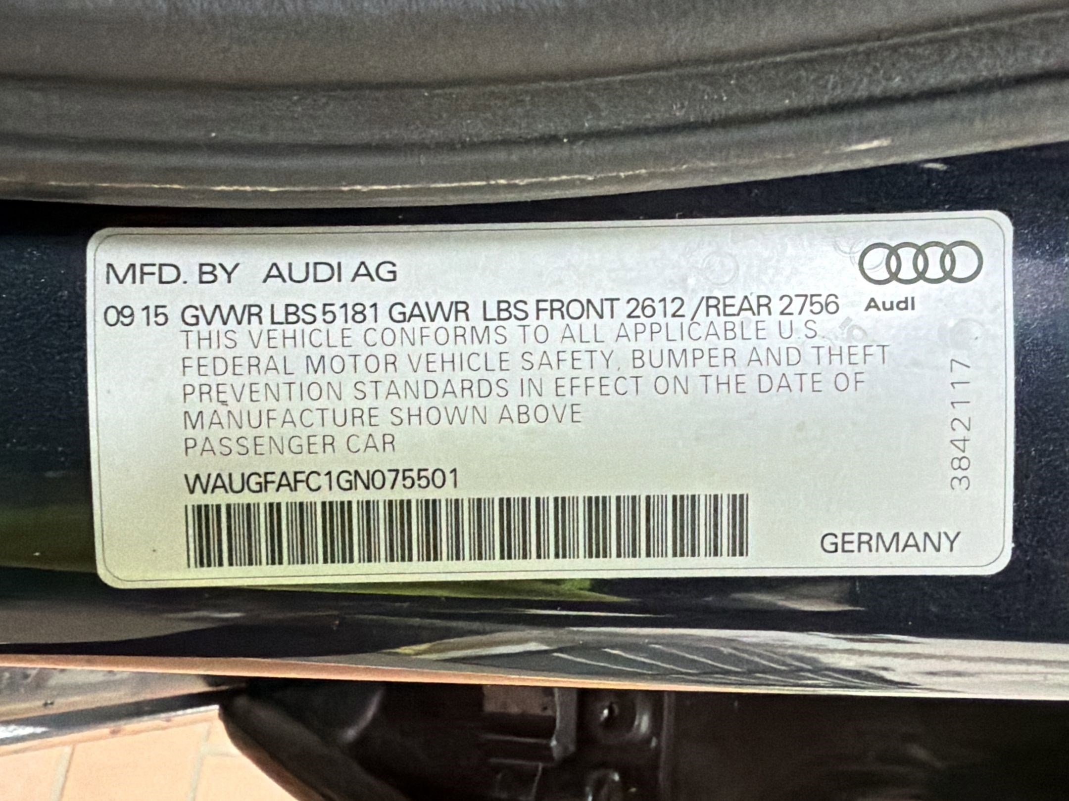 Used 2016 Audi A6 2.0T Premium Plus w/ Premium Plus Package AWD/4WD image 13