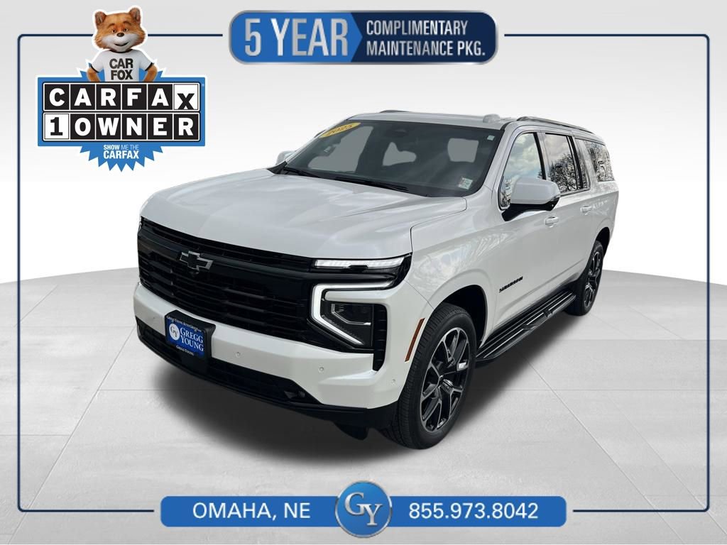 Used 2025 Chevrolet Suburban RST w/ Comfort Package AWD/4WD image 1