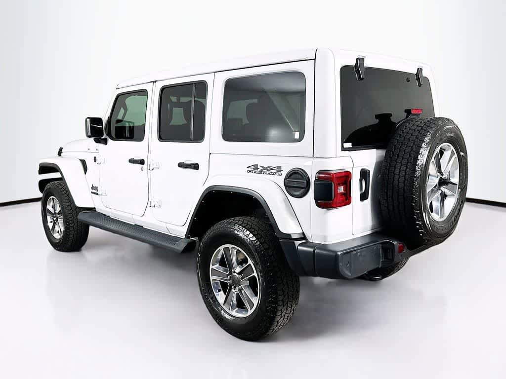 Used 2021 Jeep Wrangler Unlimited Sahara AWD/4WD image 4