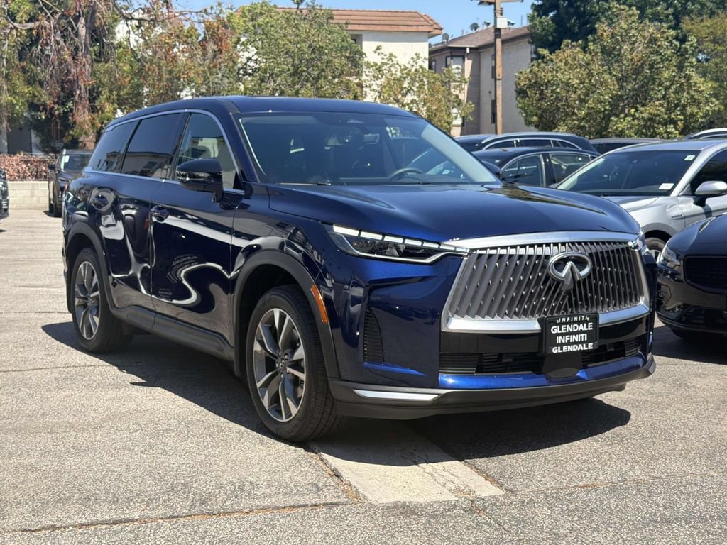 Certified 2026 INFINITI QX60 Pure w/ Cargo Package FWD image 2