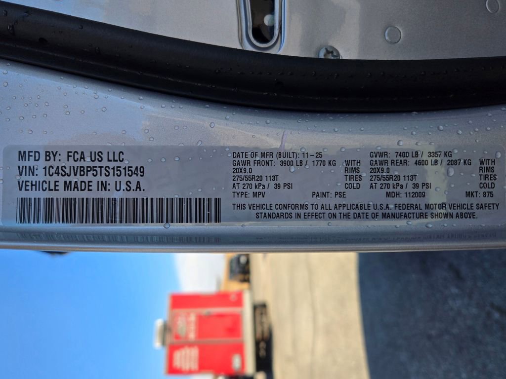 New 2026 Jeep Grand Wagoneer Limited AWD/4WD image 34