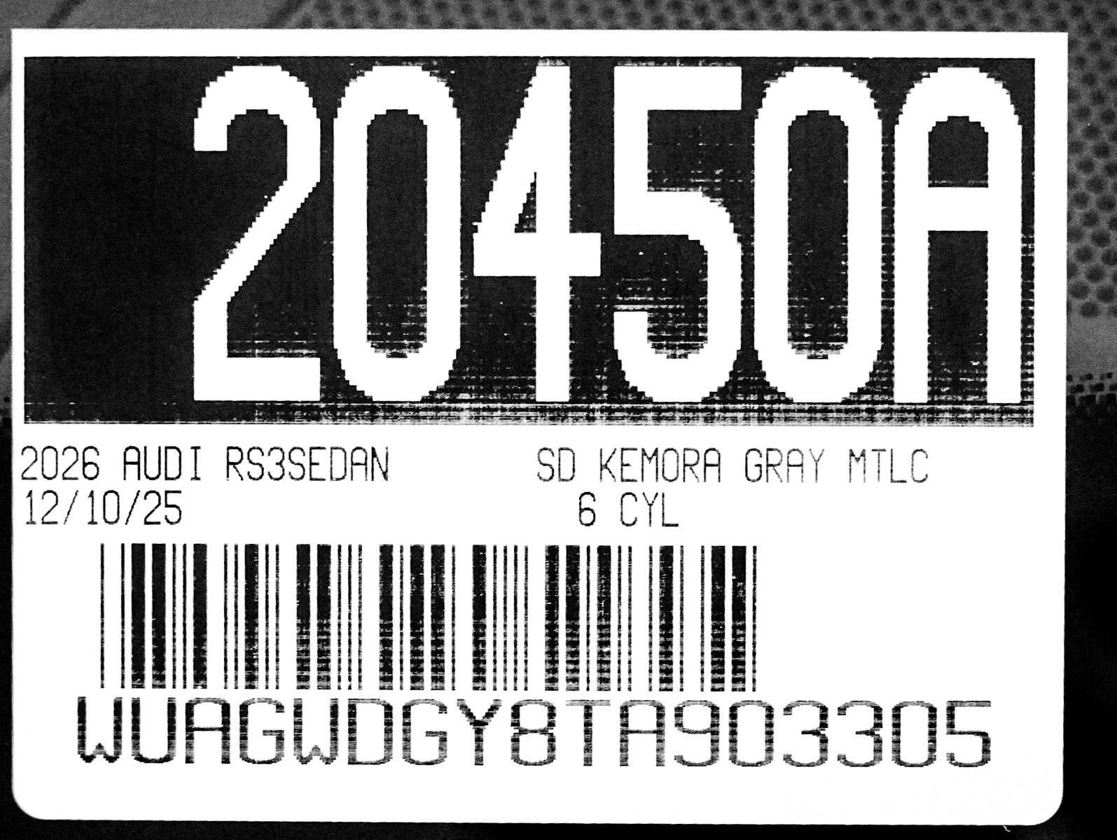 New 2026 Audi RS 3 image 27