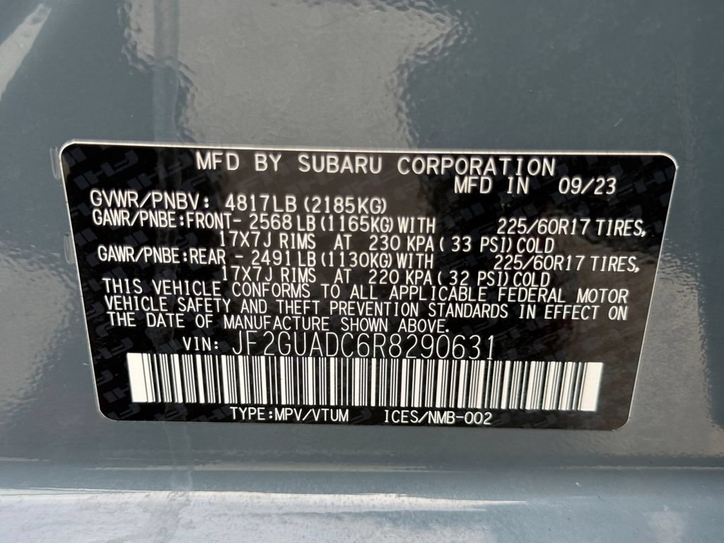 Used 2024 Subaru Crosstrek 2.0i Premium AWD/4WD image 27