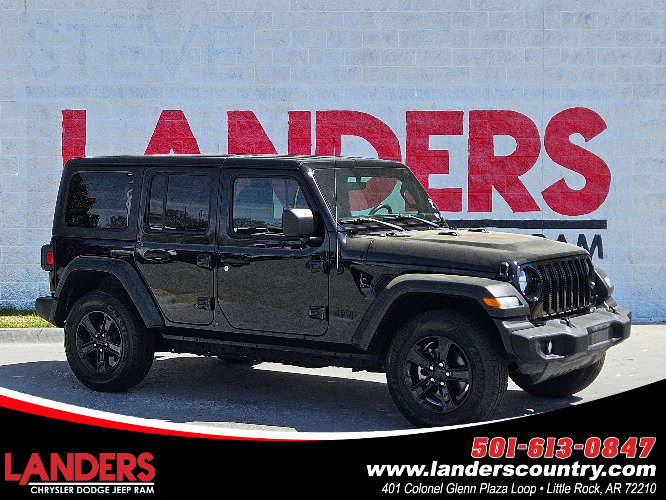 Used 2021 Jeep Wrangler Unlimited Sport image 1