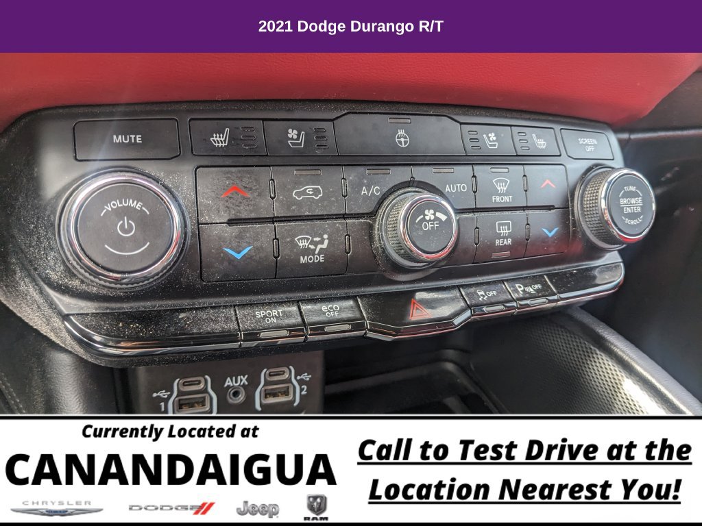 Used 2021 Dodge Durango R/T w/ Blacktop Package AWD/4WD image 25