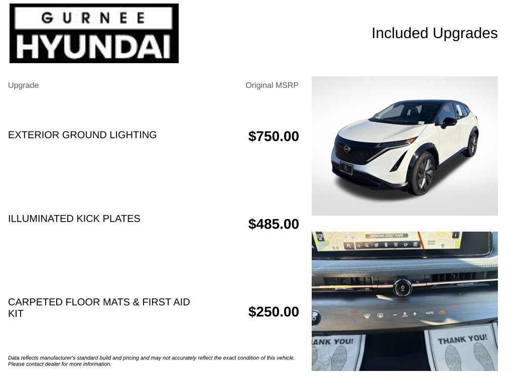 Used 2023 Nissan Ariya AWD/4WD image 4