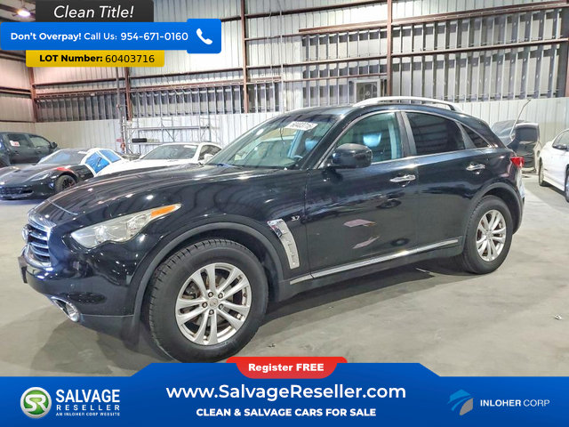 Used 2014 INFINITI QX70 AWD w/ Premium Package