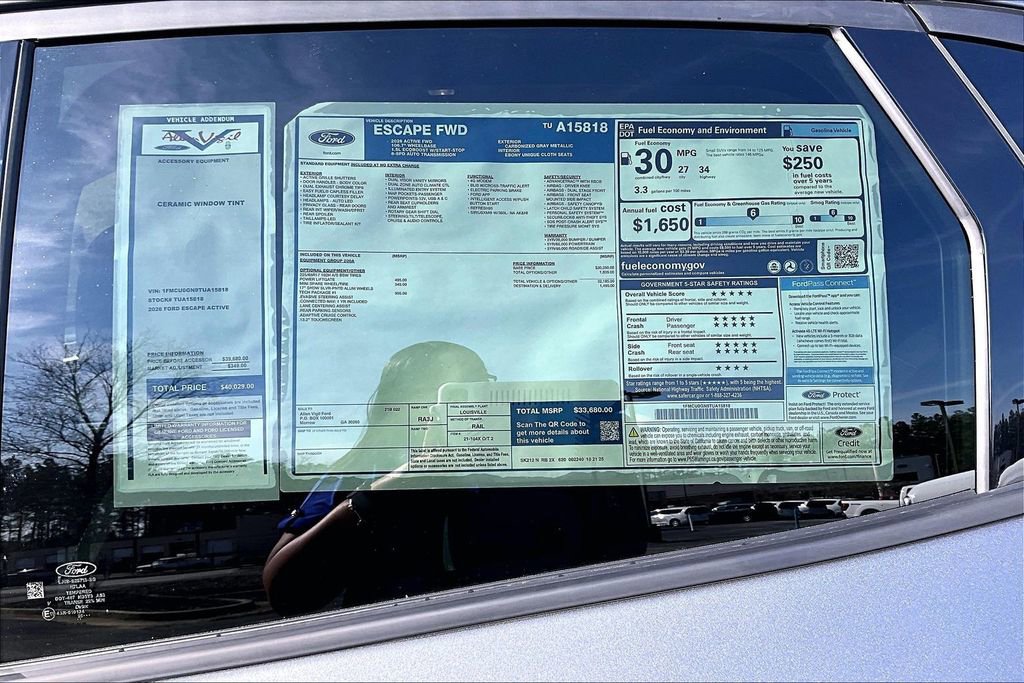New 2026 Ford Escape Active w/ Tech Pack #1 FWD image 14