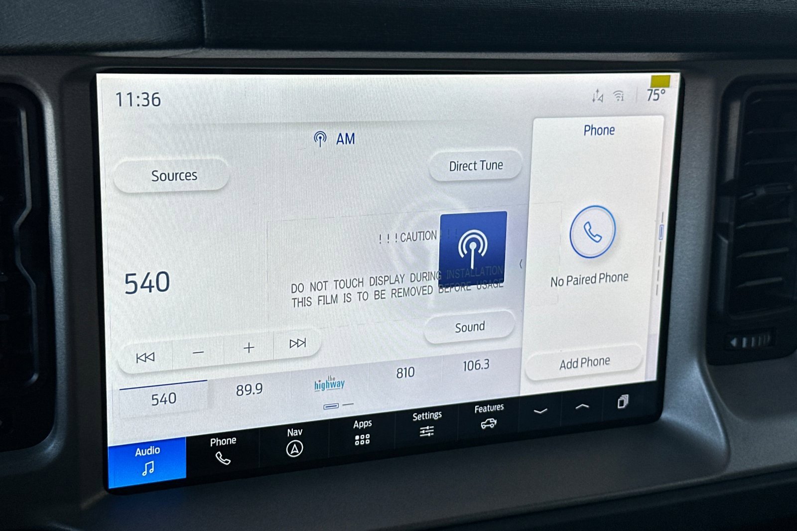 New 2025 Ford Bronco Outer Banks w/ Sasquatch Package image 18