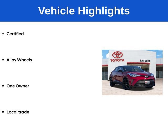 Certified 2022 Toyota C-HR Nightshade FWD image 5