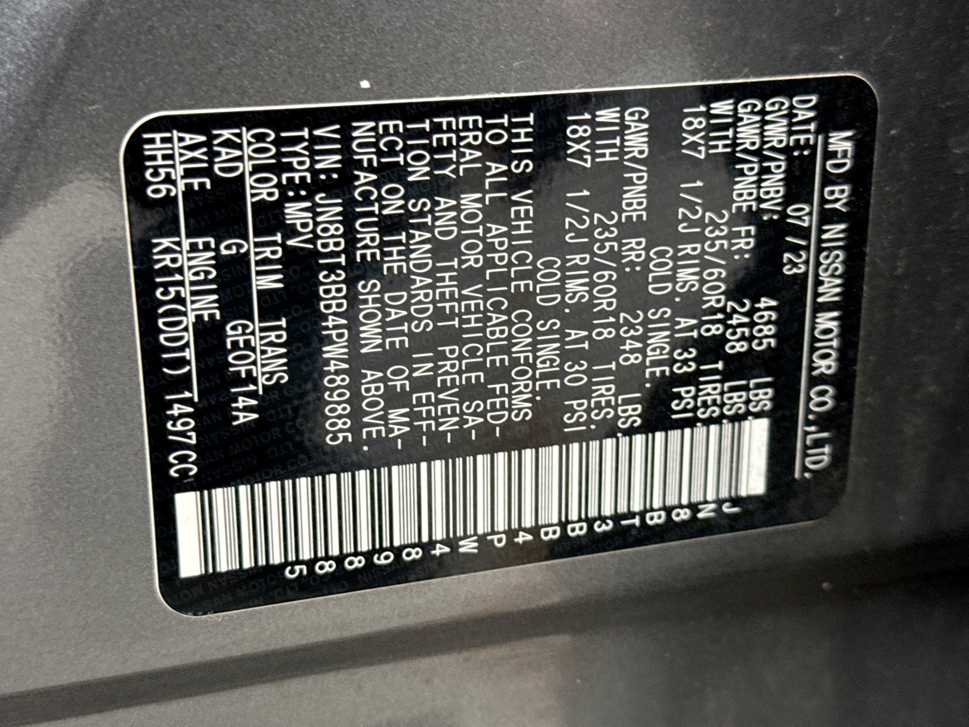 Used 2023 Nissan Rogue SV AWD/4WD image 23