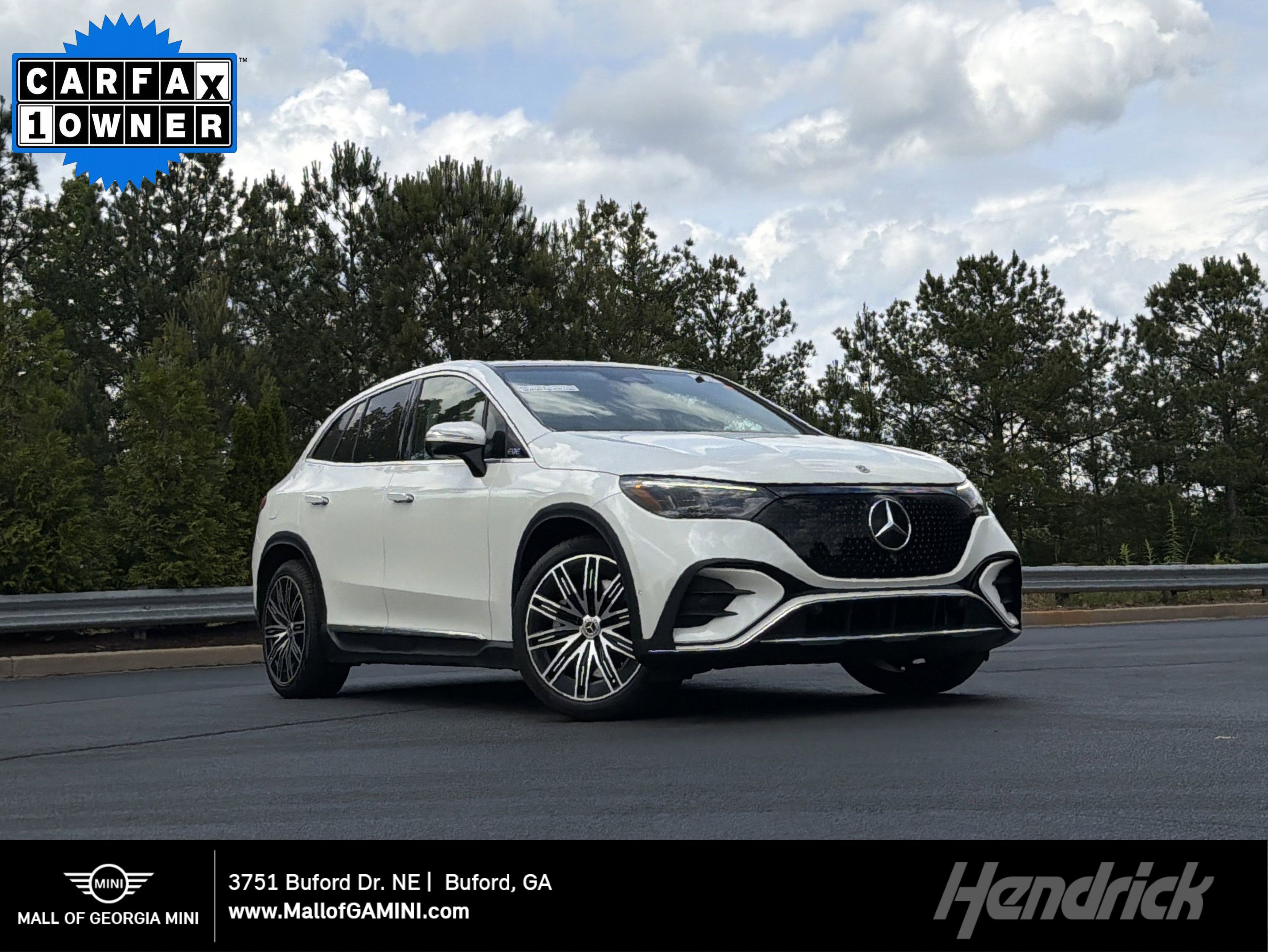 Used 2023 Mercedes-Benz EQE 350+ SUV w/ AMG Line Exterior Package video 1