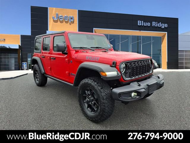 Used 2025 Jeep Wrangler Unlimited Sport S 4xe AWD/4WD image 1