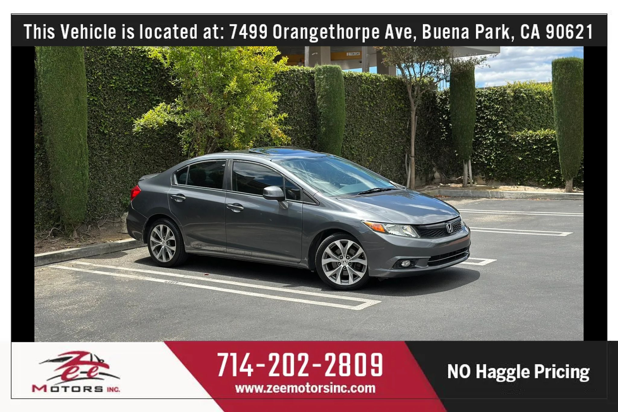 Used 2012 Honda Civic Si image 2
