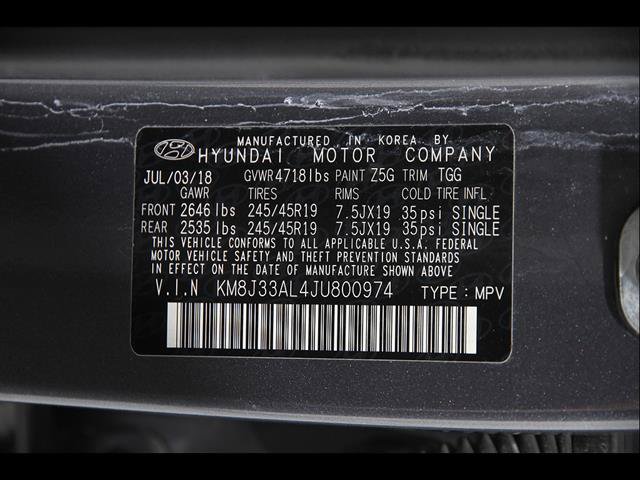 Used 2018 Hyundai Tucson Sport w/ Cargo Package FWD image 21