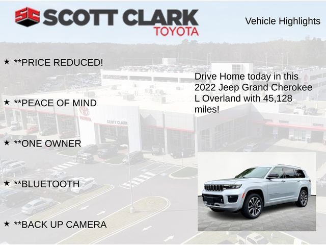 Used 2022 Jeep Grand Cherokee L Overland w/ Luxury Tech Group IV image 8