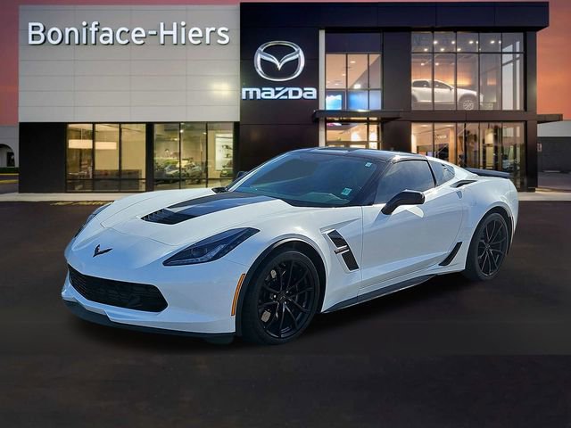 Used 2017 Chevrolet Corvette Grand Sport w/ Carbon Flash Badge Package image 2