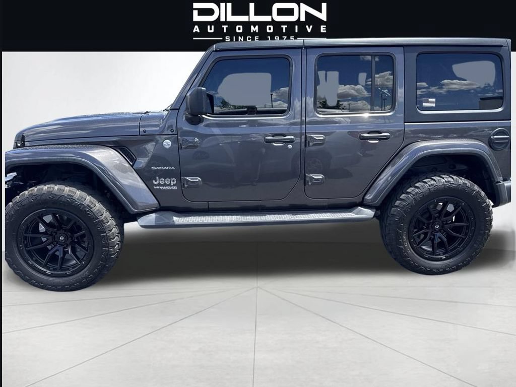 Used 2020 Jeep Wrangler Unlimited Sahara w/ Safety Group AWD/4WD image 3