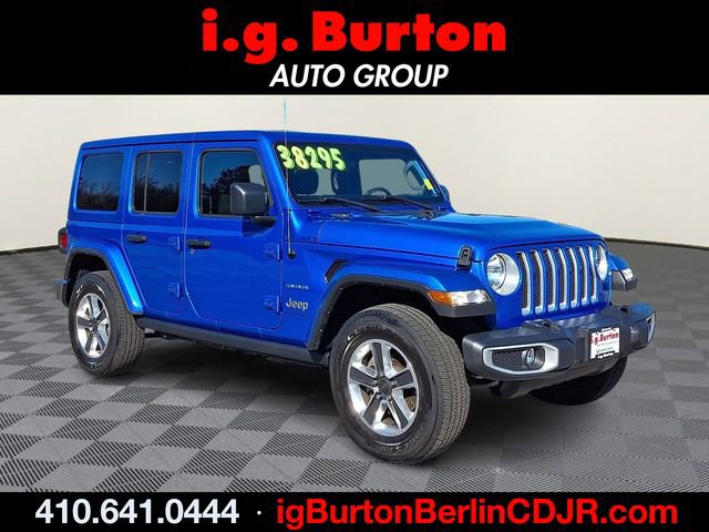 Used 2023 Jeep Wrangler Sahara w/ Cold Weather Group image 1