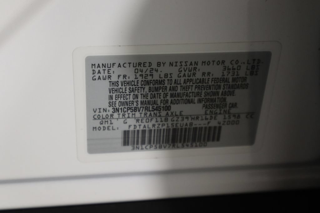 Used 2024 Nissan Kicks S FWD image 34