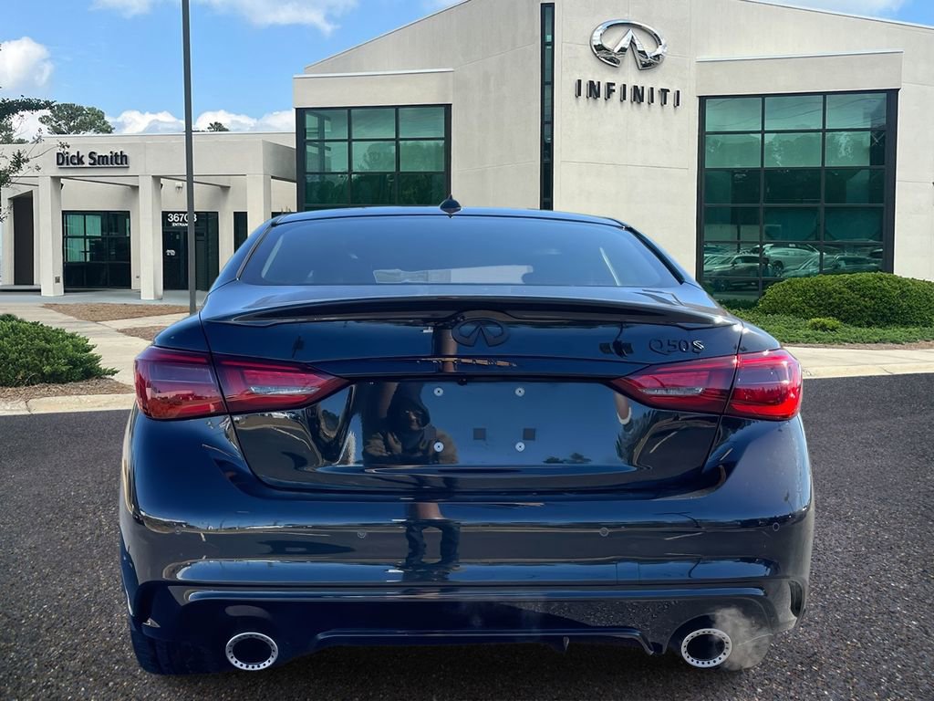 Used 2024 INFINITI Q50 Red Sport 400 w/ Black Opal Edition image 5