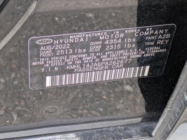 Certified 2023 Hyundai Sonata SEL w/ Convenience Package image 14