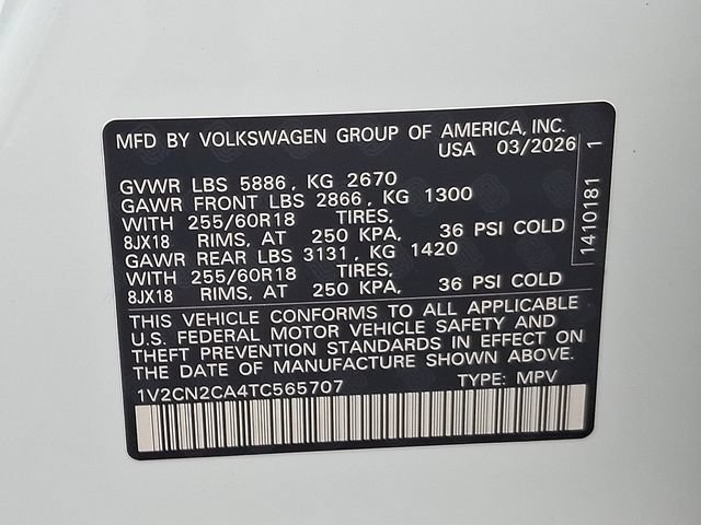 New 2026 Volkswagen Atlas Peak Edition AWD/4WD image 21