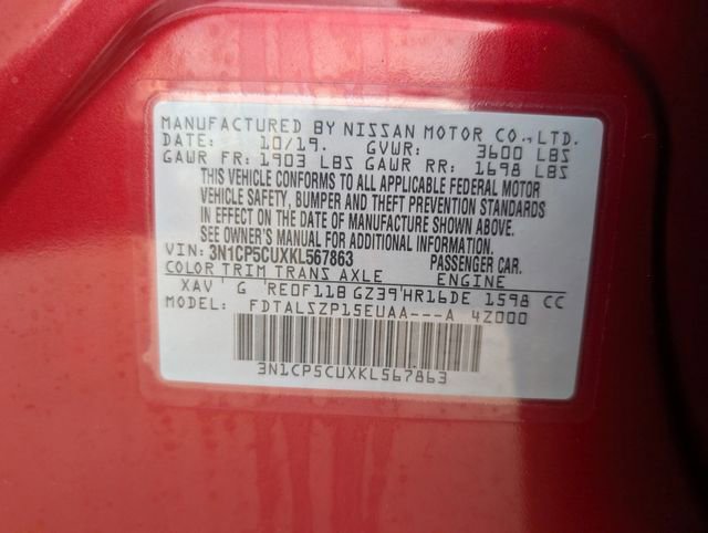 Used 2019 Nissan Kicks SV image 30