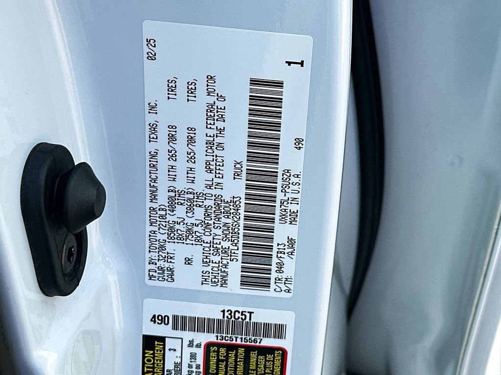 Used 2025 Toyota Tundra SR5 AWD/4WD image 29