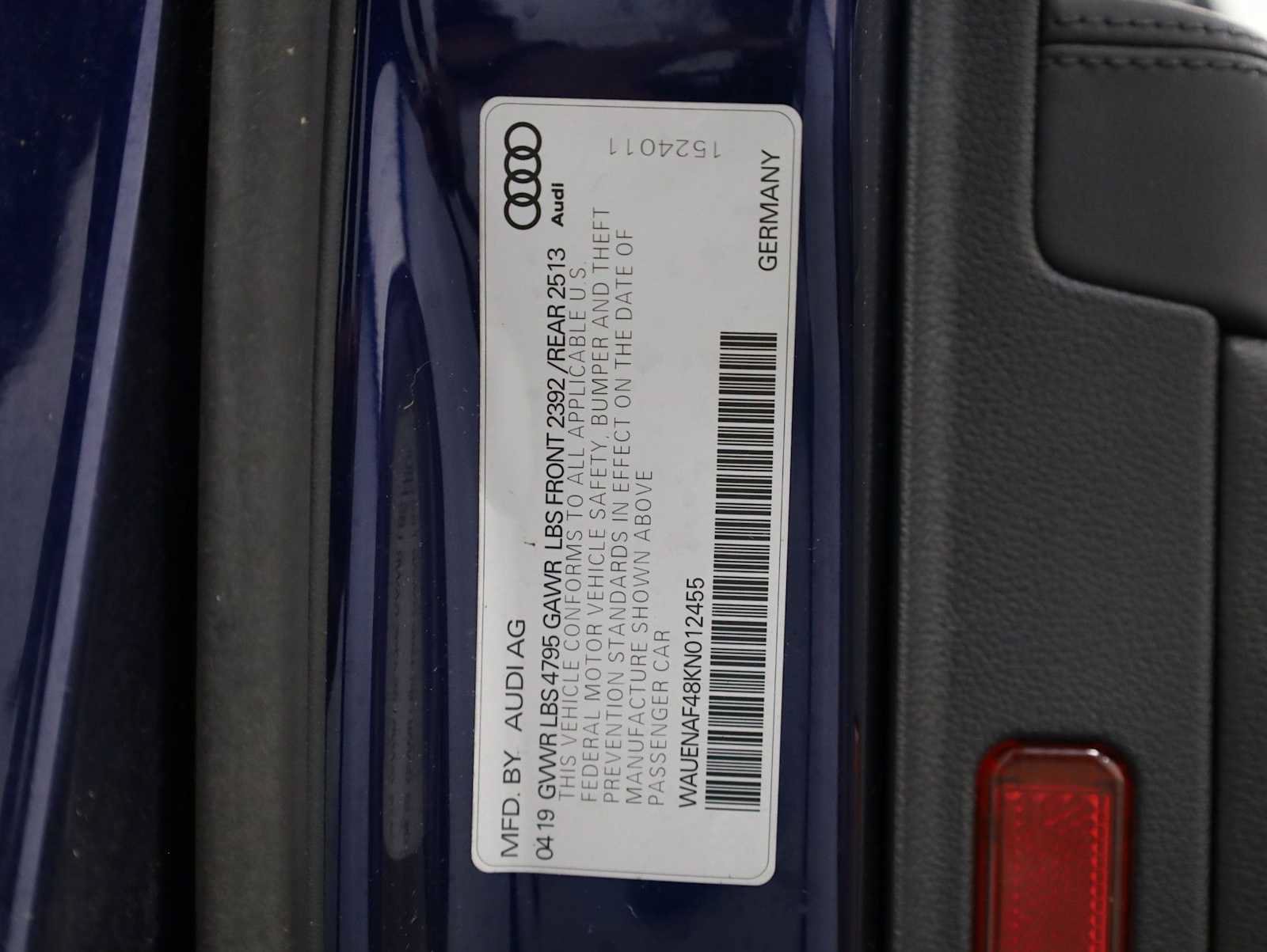 Used 2019 Audi A4 2.0T Premium Plus w/ Premium Plus Package AWD/4WD image 42