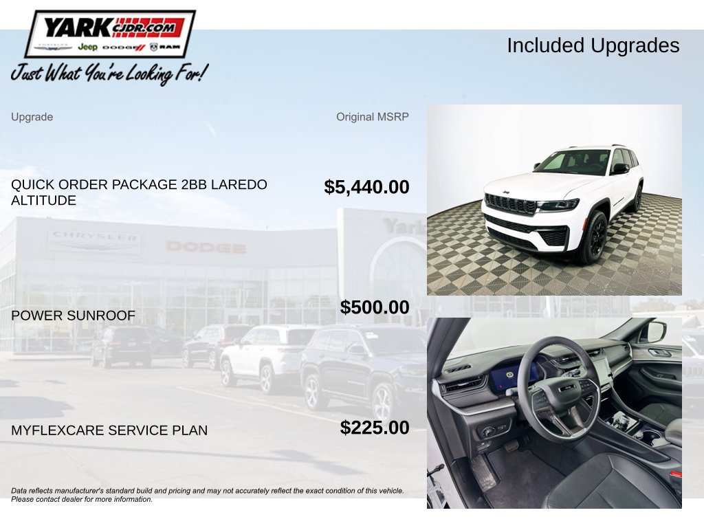 New 2026 Jeep Grand Cherokee Altitude AWD/4WD image 3