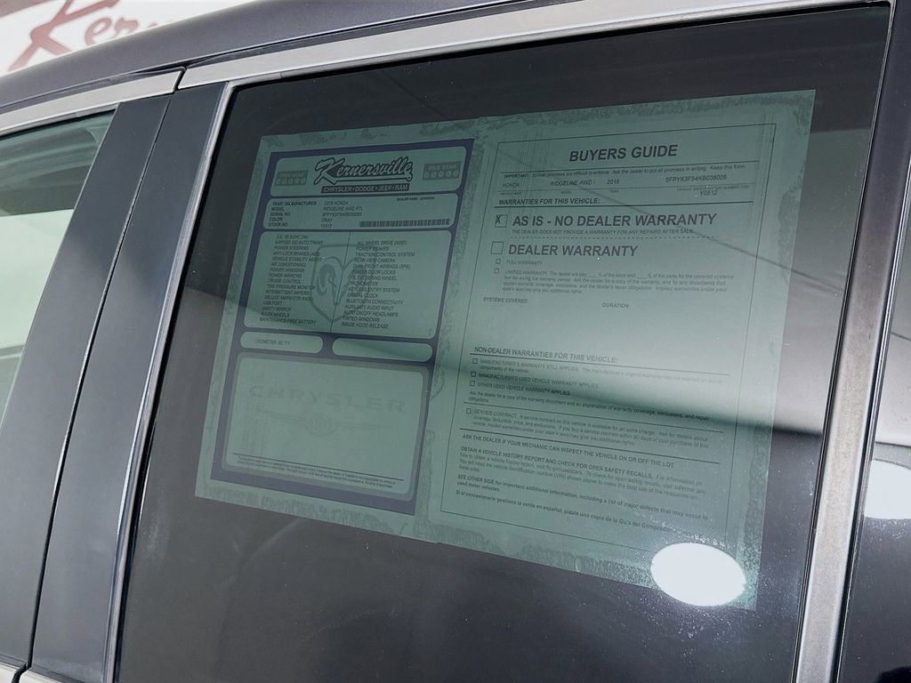 Used 2019 Honda Ridgeline RTL image 36