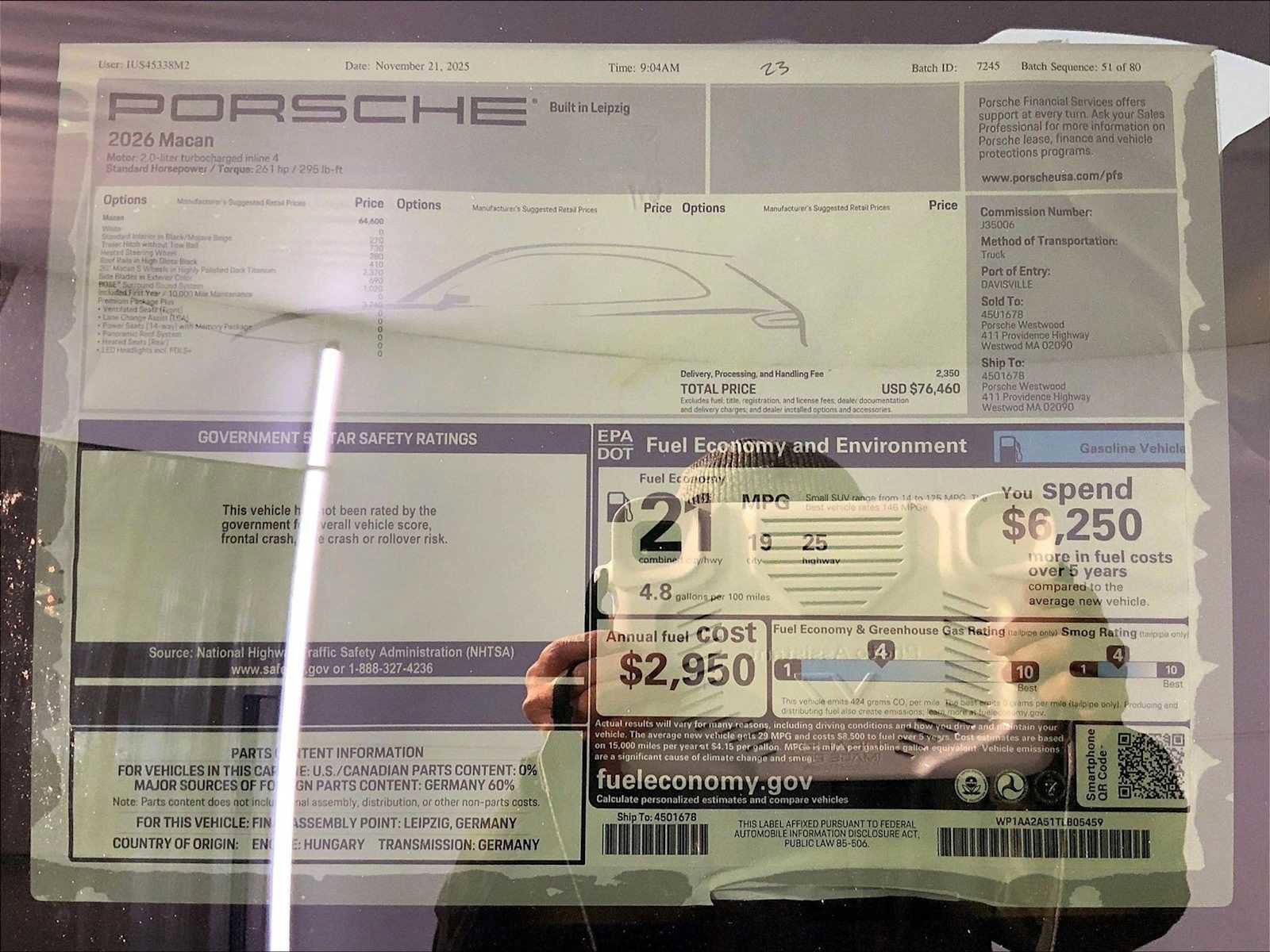 New 2026 Porsche Macan AWD/4WD image 24